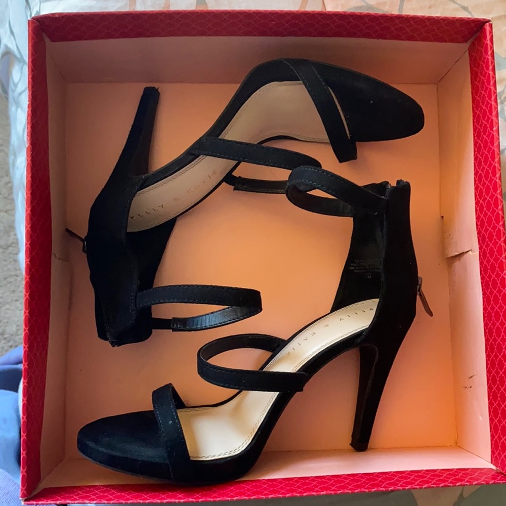 Black Kelly & Katie Heels